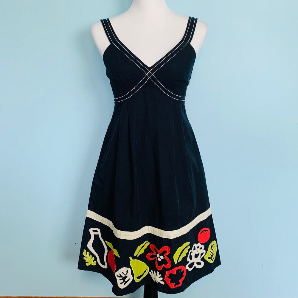 Anthropologie Maeve Salad Days Dress Size 2